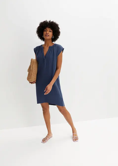 Robe en gaze de coton, bonprix