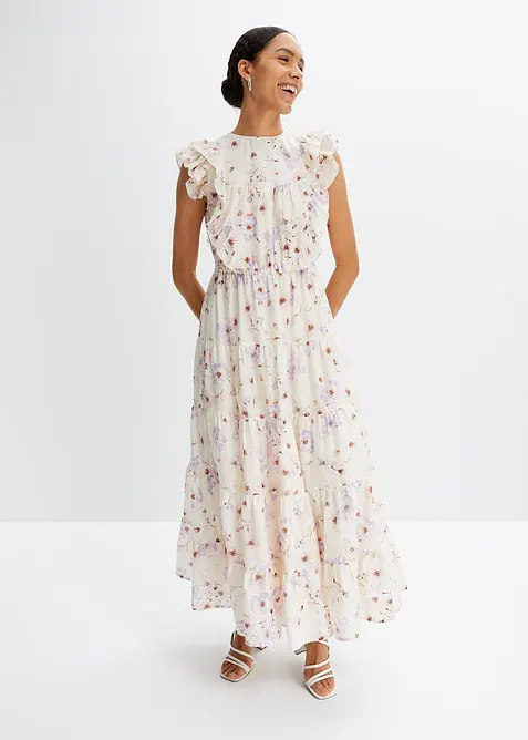 Robe longue 100% coton, bonprix