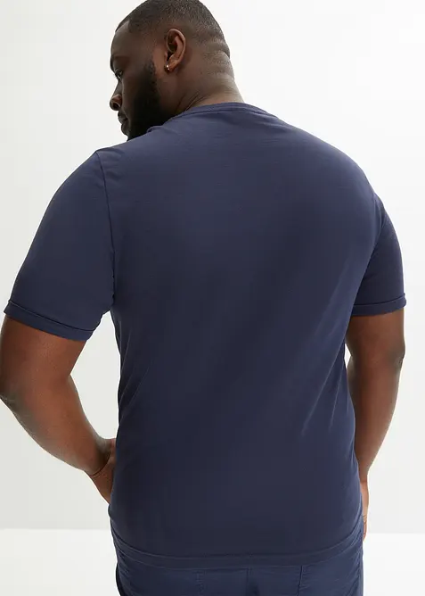 Lot de 2 t-shirts 100% coton, bonprix