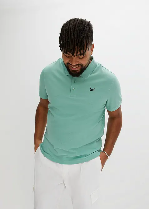 Lot de 2 polos 100% coton, bonprix