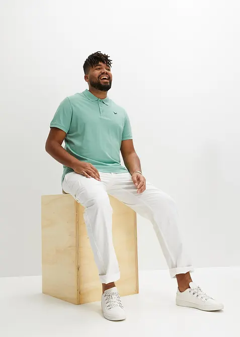 Lot de 2 polos 100% coton, bonprix