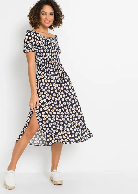 Robe midi 100% viscose, bonprix