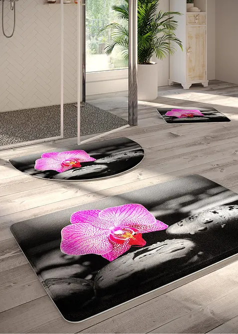 Tapis de bain avec mousse à mémoire de forme, bonprix