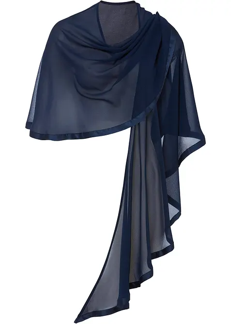 Étole avec bordure en satin, bonprix