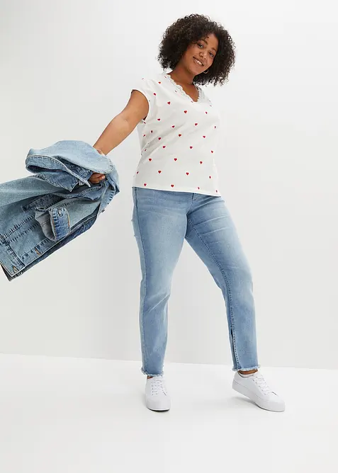 T-shirt imprimé 100% coton, bonprix