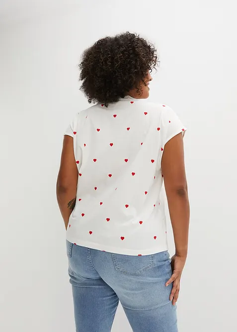 T-shirt imprimé 100% coton, bonprix