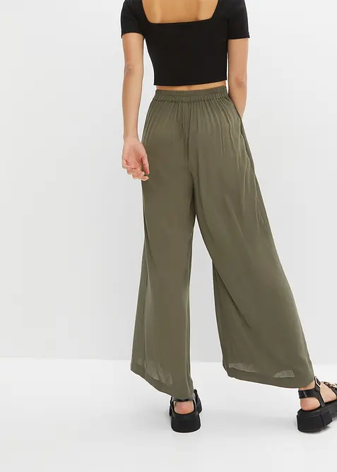 Pantalon fluide en viscose, bonprix