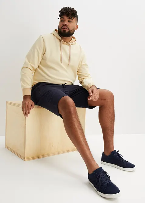 Bermuda sweat avec poches lat&eacute;rales zipp&eacute;es, bonprix