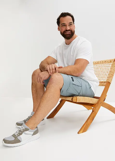 Bermuda cargo &agrave; taille &eacute;lastiqu&eacute;e, Regular, bonprix