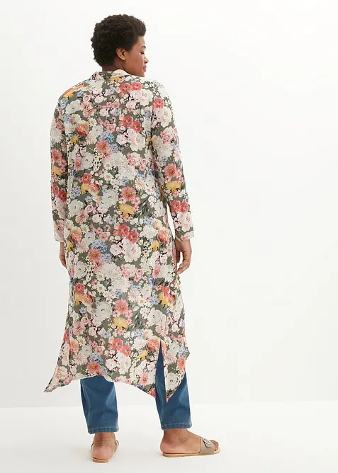 Blouse longue en viscose fluide, bonprix