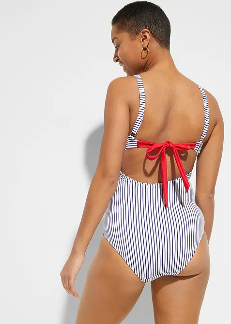 Maillot 1 pièce de grossesse en polyamide recyclé, bonprix