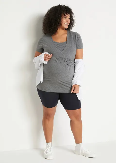 Lot de 2 cyclistes de grossesse en coton, bonprix