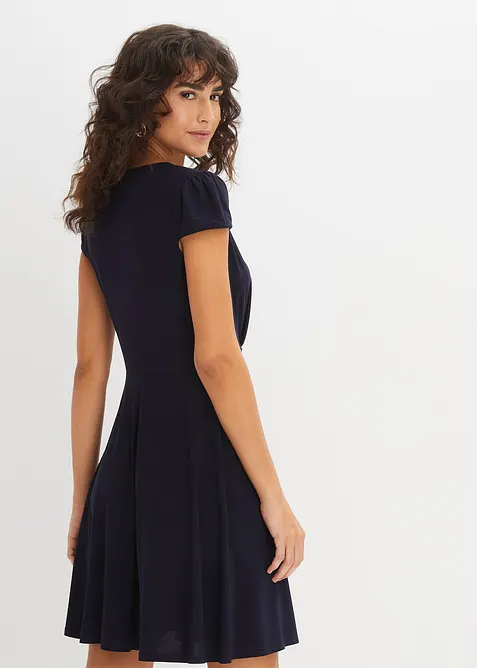 Robe en jersey à boucle décorative, bonprix