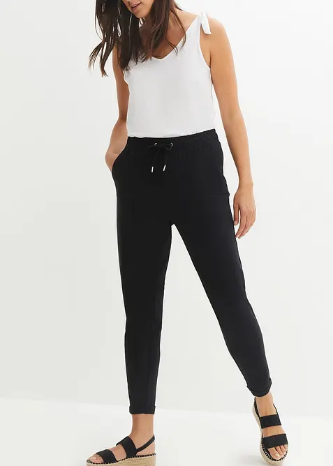 Pantalon en jersey coton extensible, bonprix