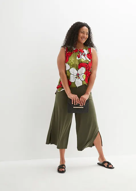 Blouse sans manches en viscose, bonprix