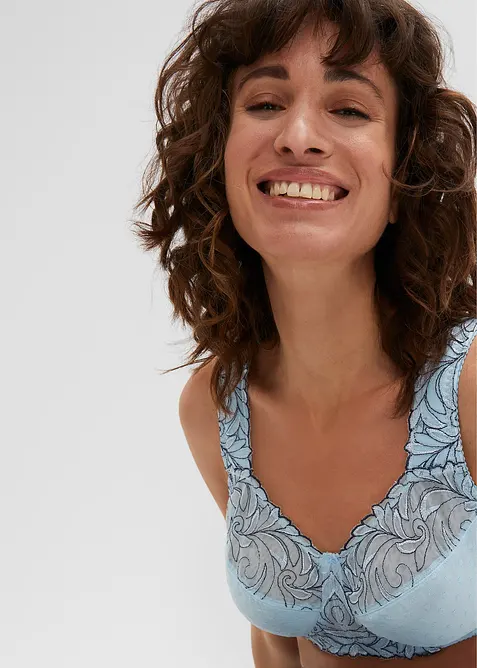 Soutien-gorge grand maintien sans armatures avec bretelles rembourrées, bonprix