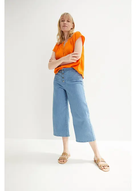 Blouse en gaze 100% coton, bonprix