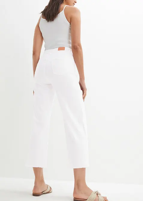 Jean large 7/8 extensible, bonprix