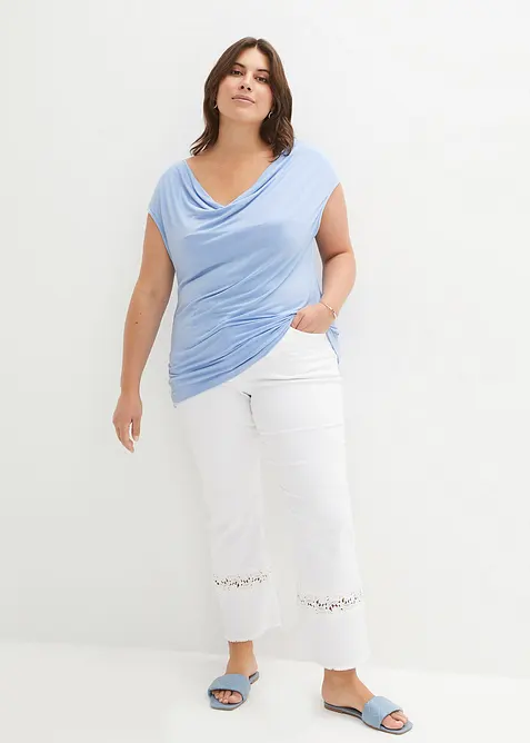 Top en viscose extensible, bonprix