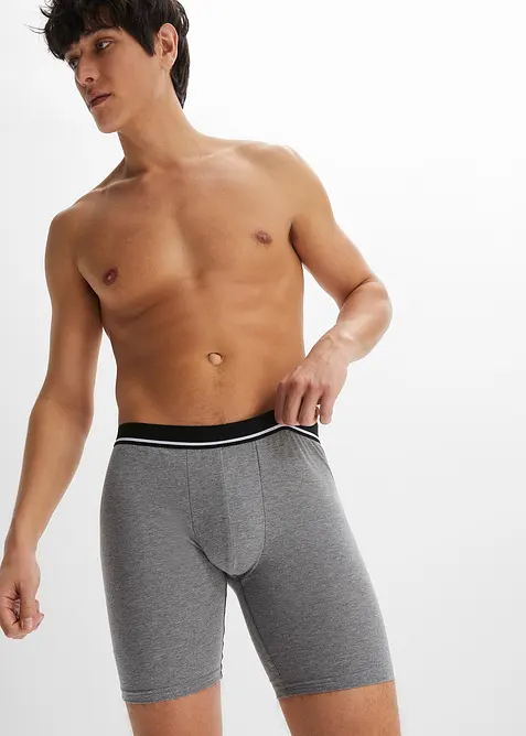 Lot de 3 boxers longs, bonprix