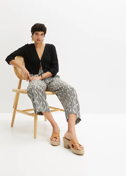 Bol&eacute;ro ajour&eacute;, manches 3/4, bonprix