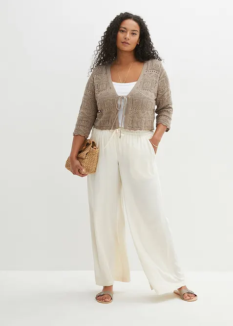 Boléro ajouré, manches 3/4, bonprix