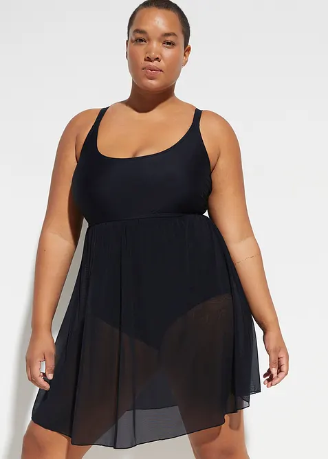 Robe de bain avec mesh, bonprix