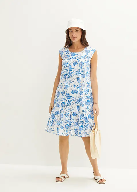 Robe midi 100% coton, bonprix