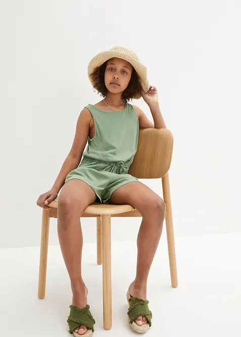 Combishort en jersey 100% coton, bonprix