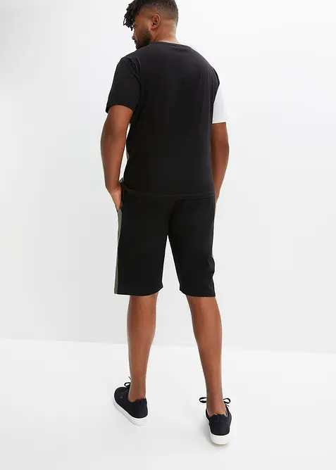 T-shirt et bermuda sweat (ens. 2 pces), bonprix