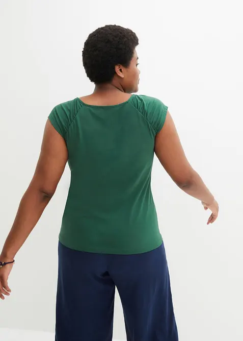 T-shirt col V, bonprix