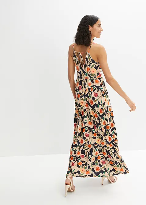 Robe longue en viscose douce et extensible, bonprix