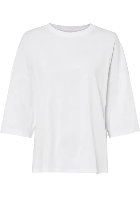 T-shirt oversize en coton extensible, bonprix