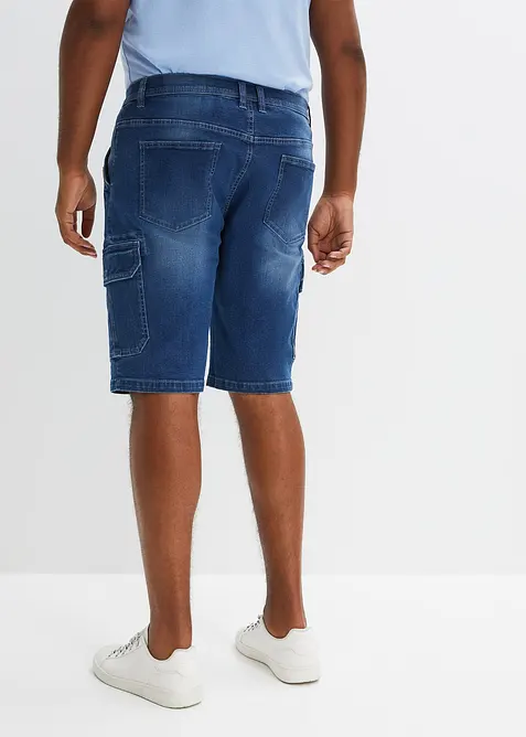 Bermuda en jean extensible, Regular, bonprix