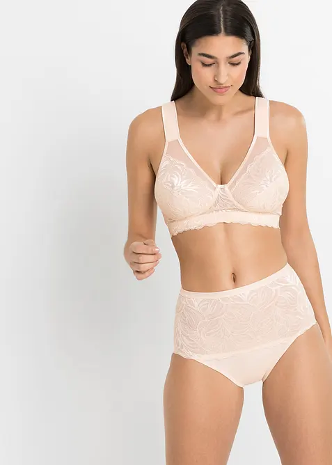 Slip sculptant à motif brillant, maintien léger, bonprix