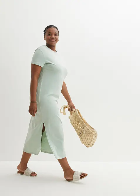 Robe longue 100% coton, bonprix