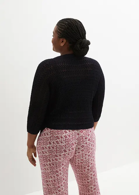 Boléro en crochet, manches coudes, bonprix