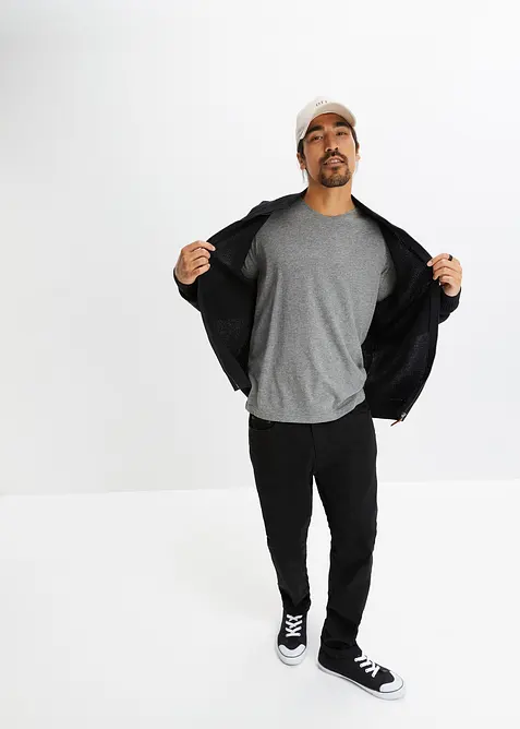 Lot de 5 T-shirts col V, bonprix