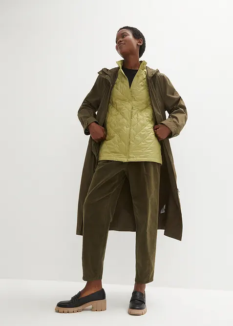 Parka mi-saison avec gilet sans manches amovible, bonprix