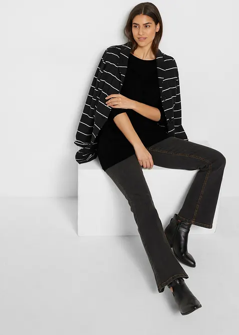 T-shirt long 100% coton, bonprix