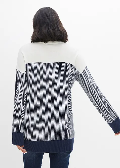 Pull long décontracté, bonprix