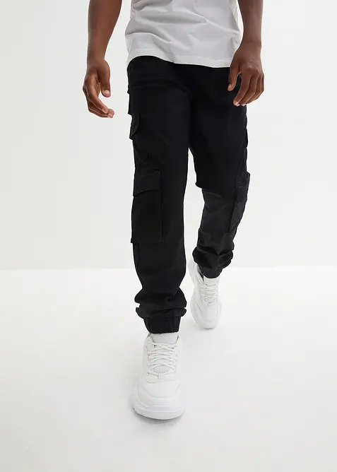 Pantalon cargo extensible, Regular, bonprix