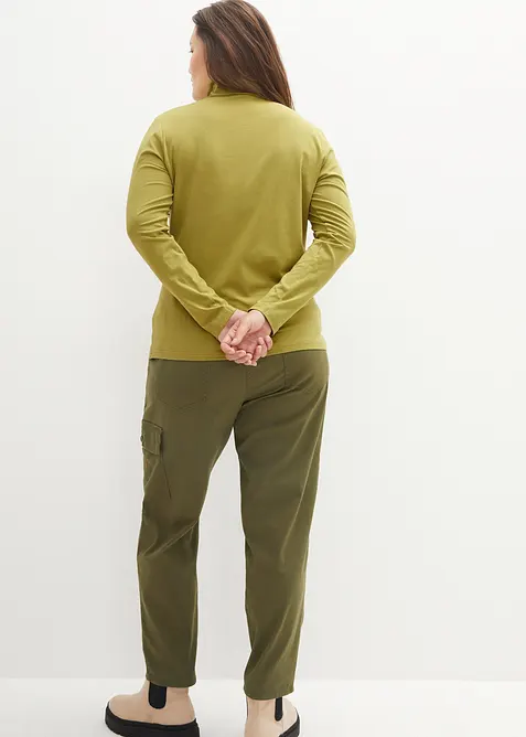 T-shirt manches longues coton, bonprix