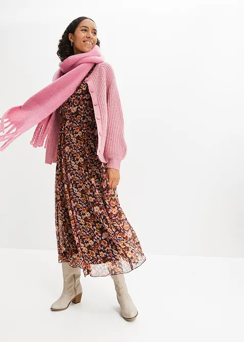 Gilet en grosse maille, bonprix