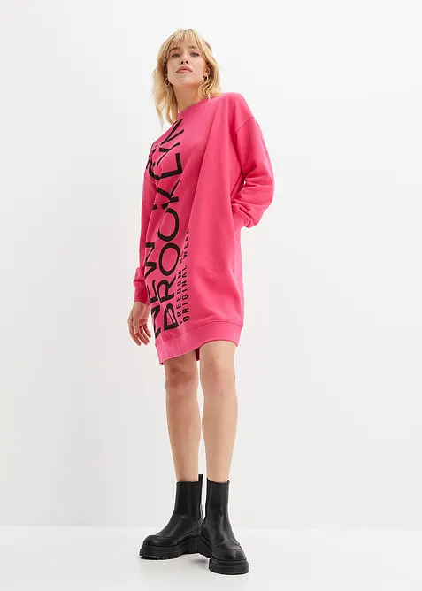 Robe oversize en molleton doux, bonprix