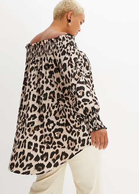 Blouse plus longue au dos, bonprix