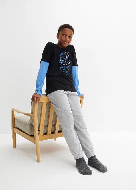 Pyjama avec coton doux (ens. 2 pces), bonprix