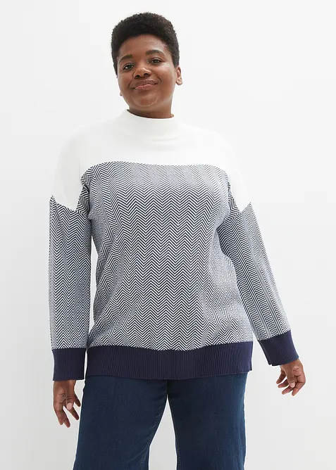 Pull long décontracté, bonprix