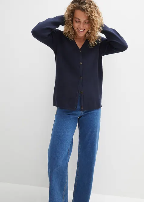 Gilet en fine maille, bonprix