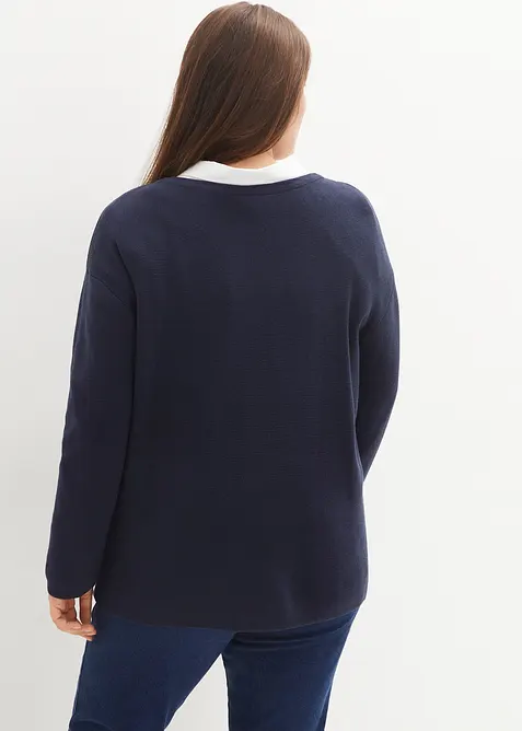 Gilet en fine maille, bonprix